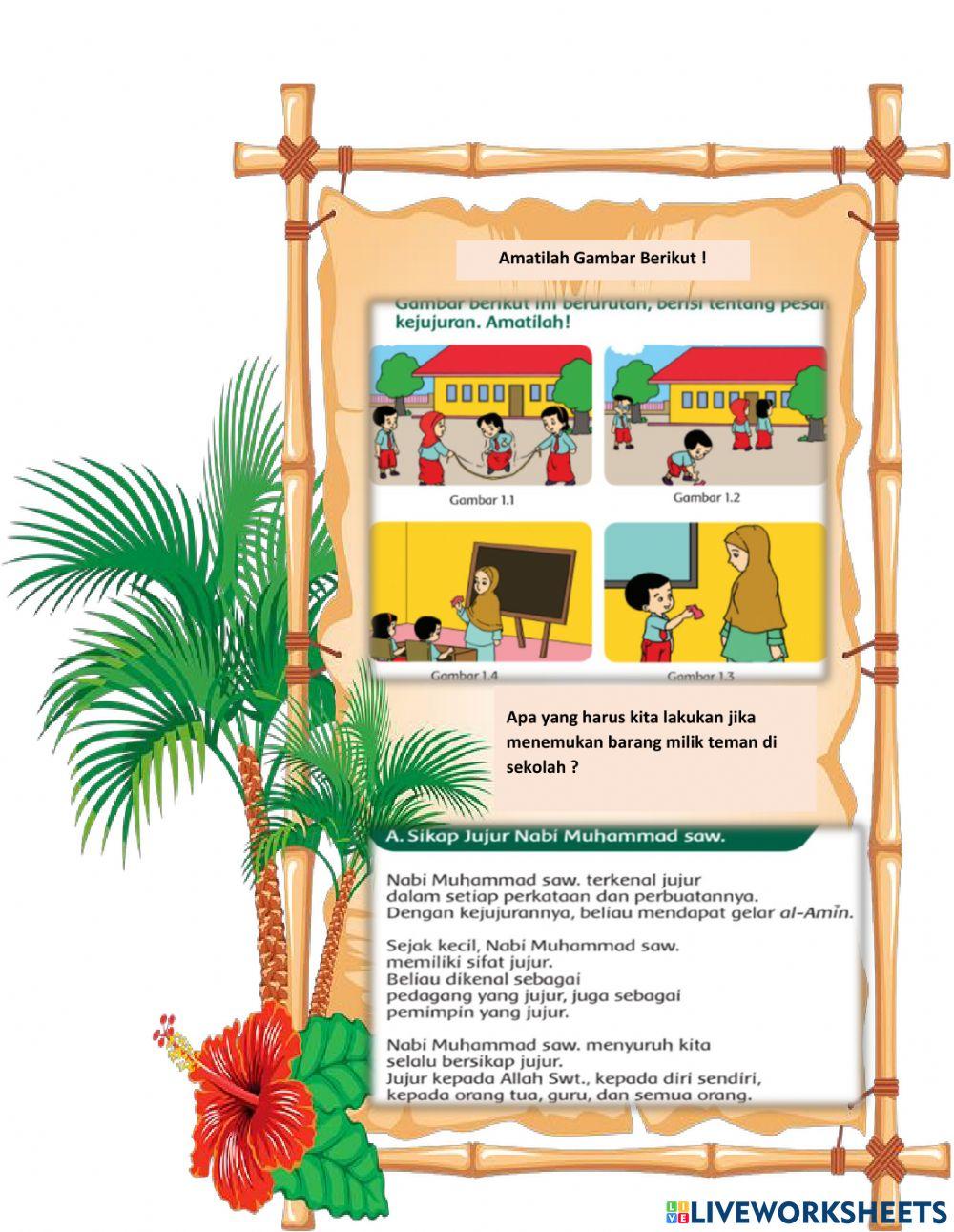 Nabi muhammad saw. teladanku