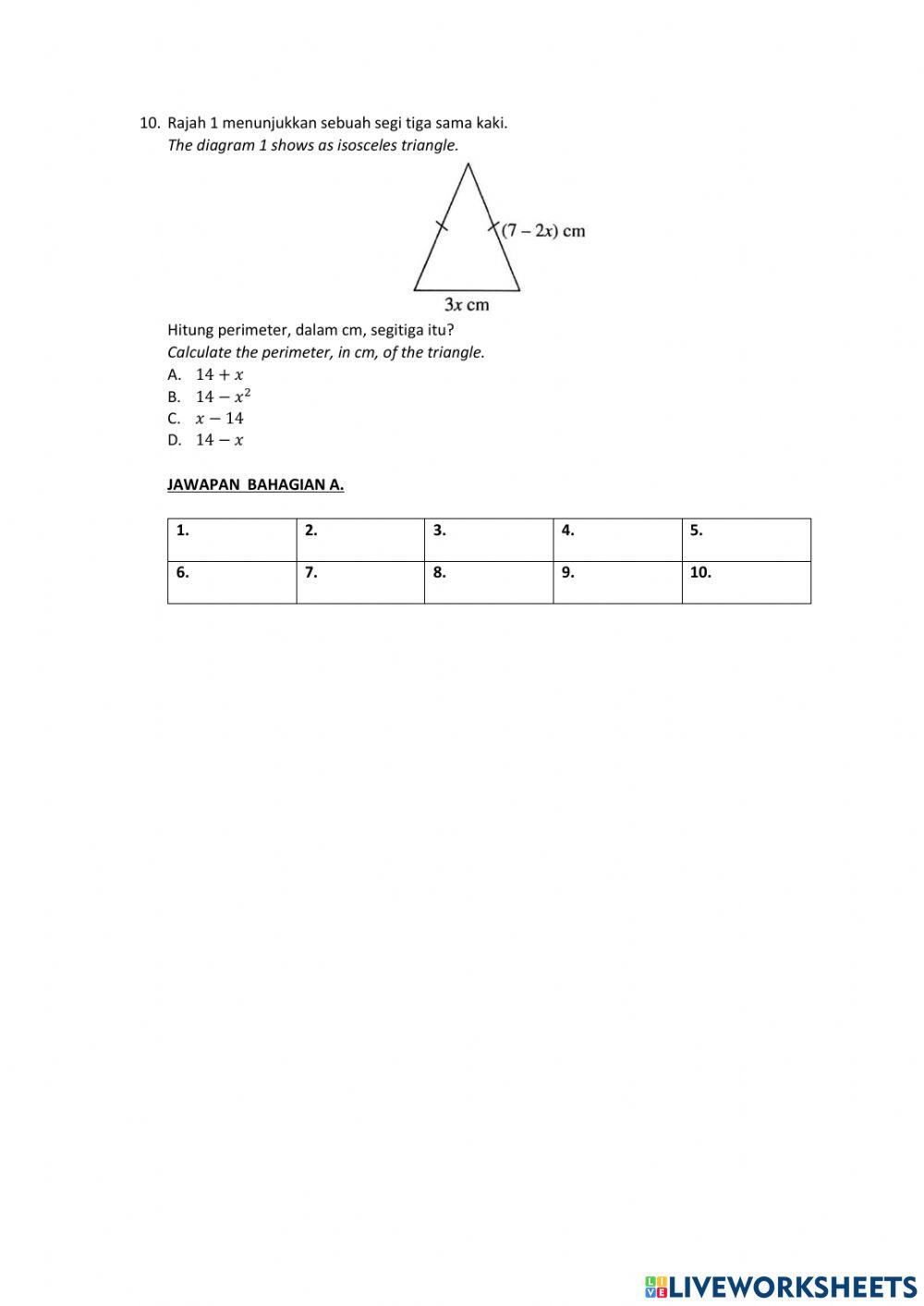 Peperiksaan pertengahan tahun