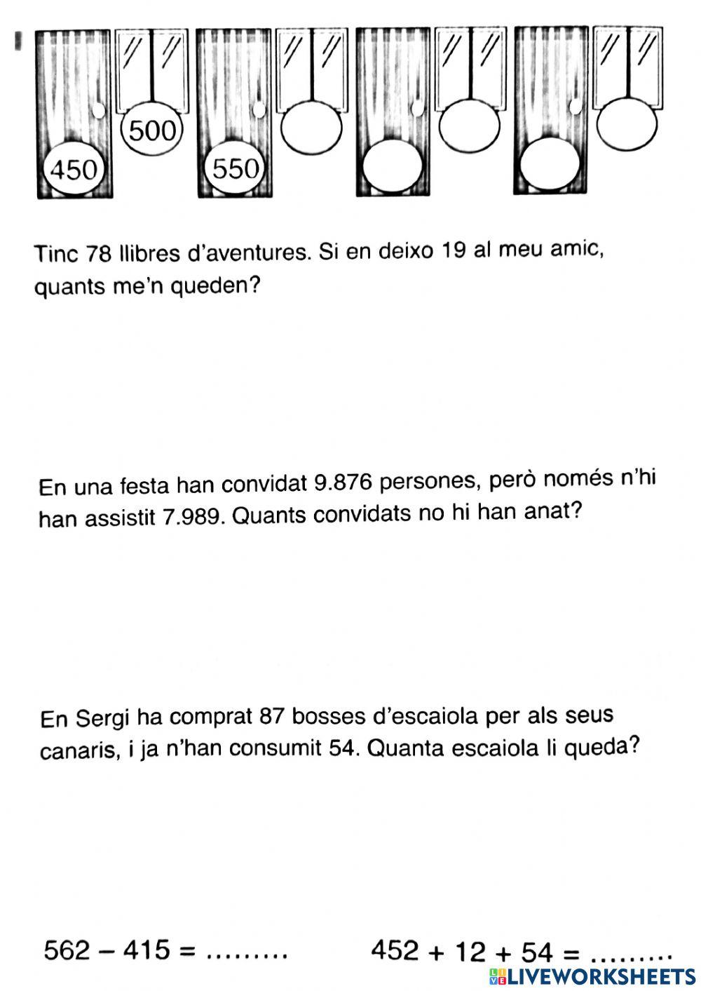 Problemes 10 Problemes 10