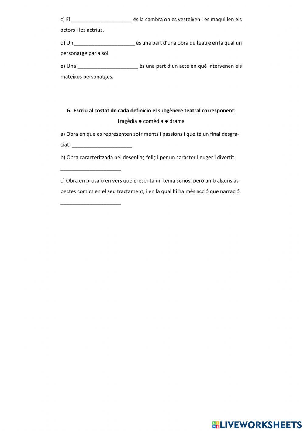 Repàs catala 1.8 Repàs catala 1.8