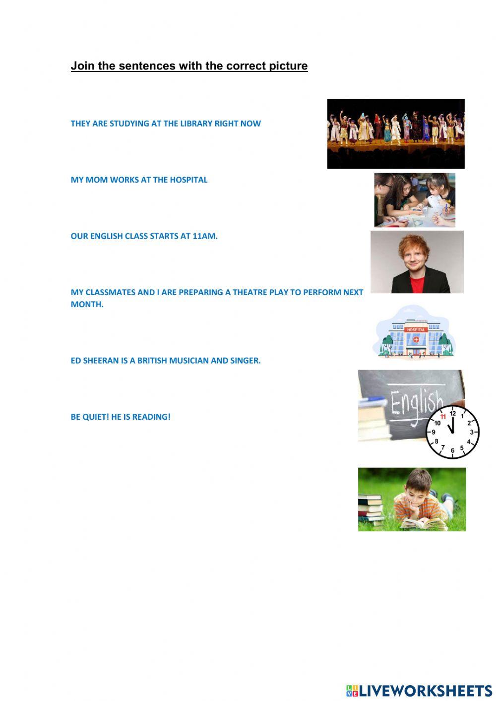 Review:present simple - present continuous