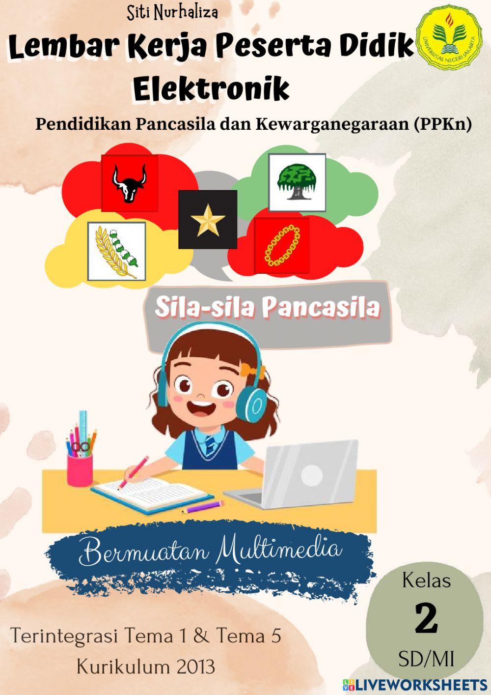 Kegiatan 1 Sila-sila Pancasila