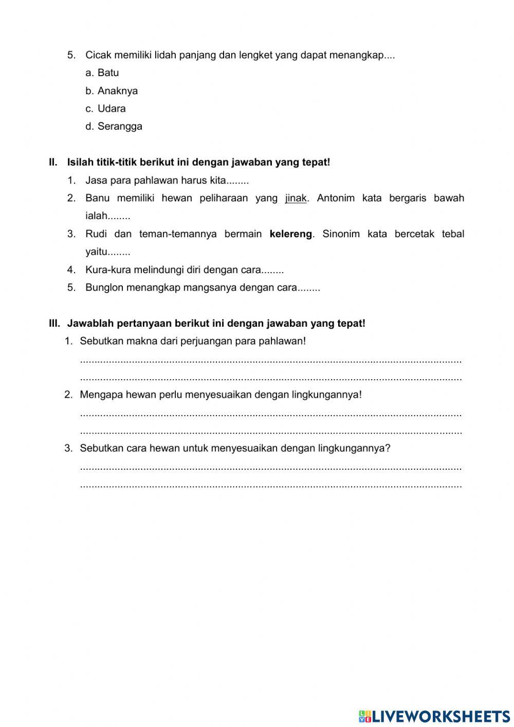 LKPD Kls 6 Tema 2 Sub 1 Pb 1