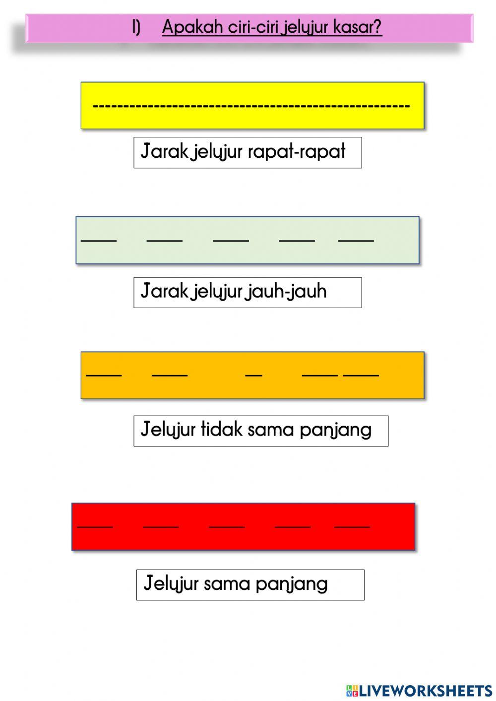 Jahitan Jelujur Kasar