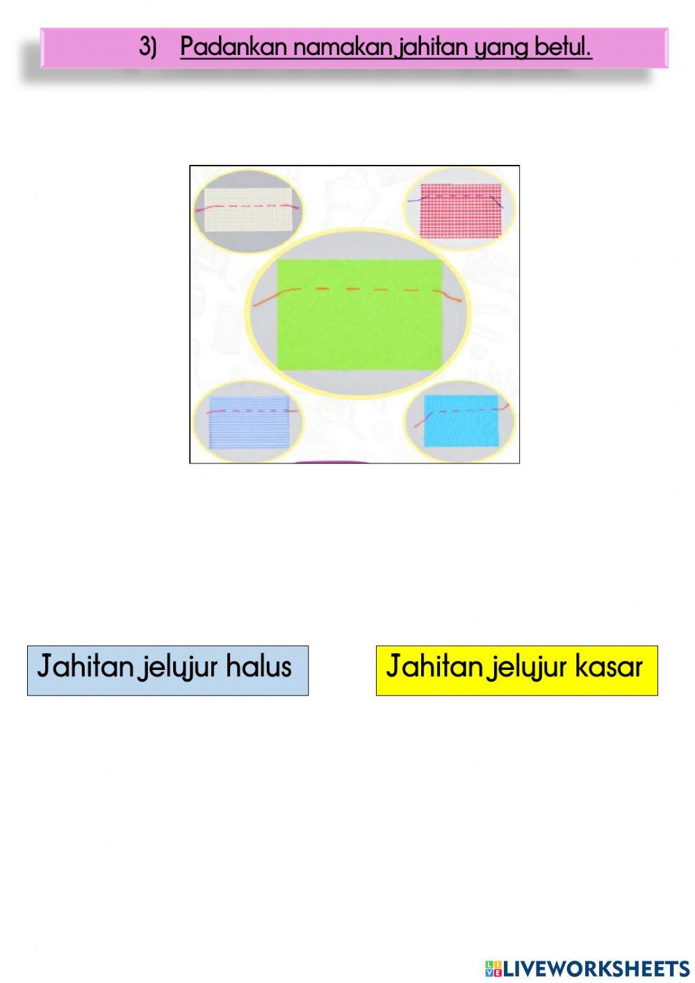 Jahitan Jelujur Kasar