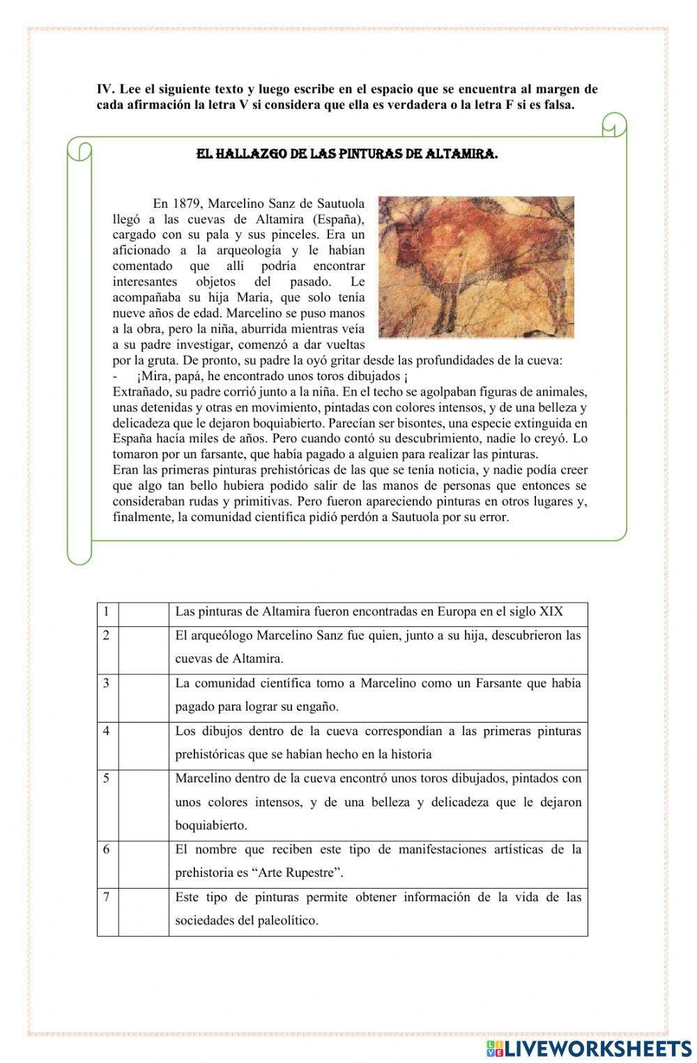 Paleolítico y Neolítico