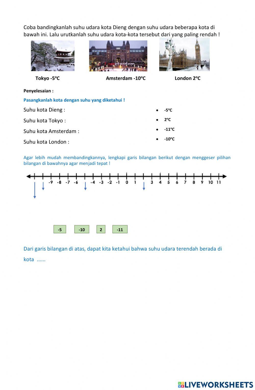 Operasi Bilangan Bulat