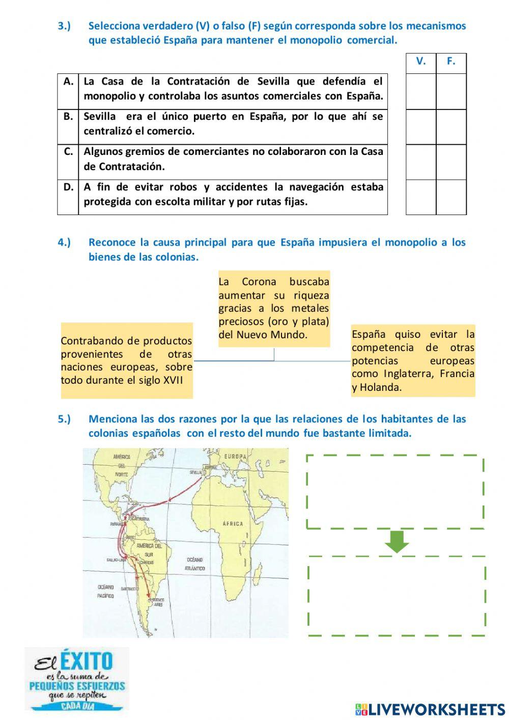 Instrumento de evaluación: América se vincula en el mundo.