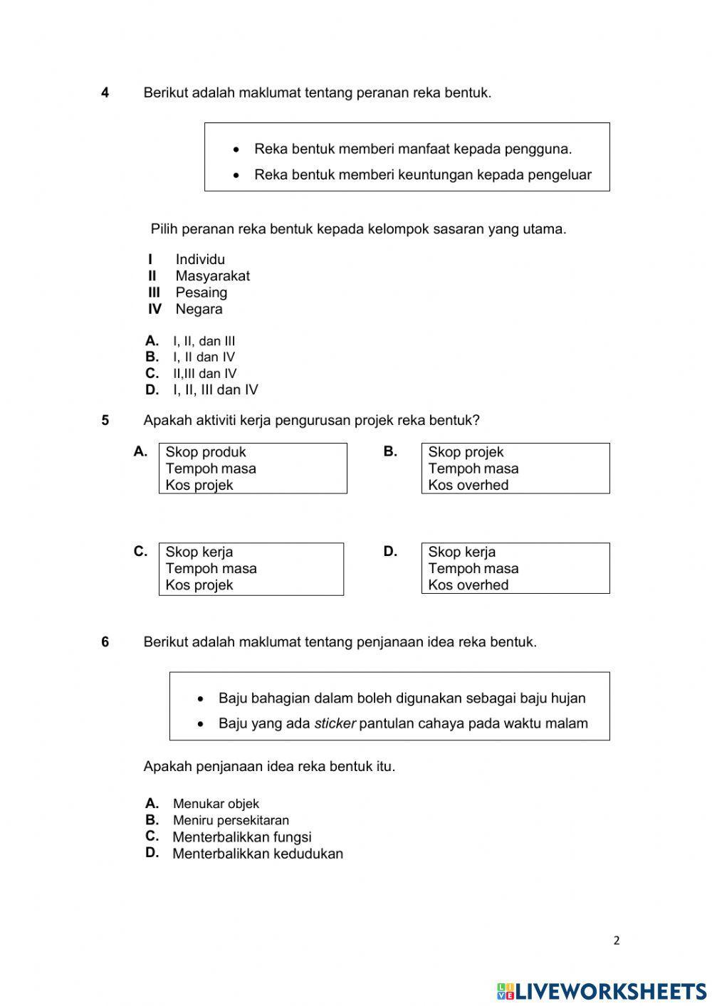 Peperiksaan pertengahan tahun 2021