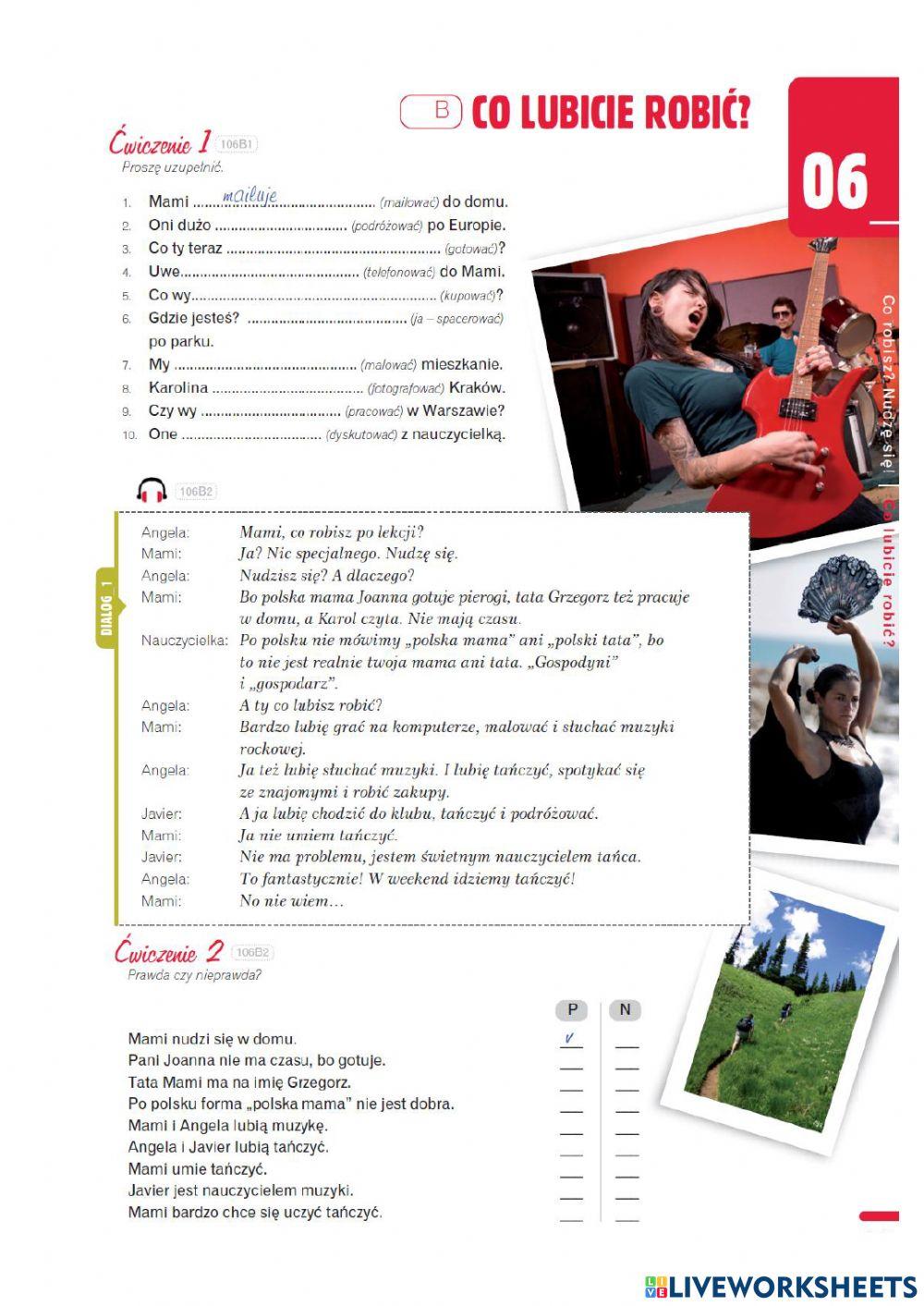 Lekcja 6 (3) - Krok po kroku A1