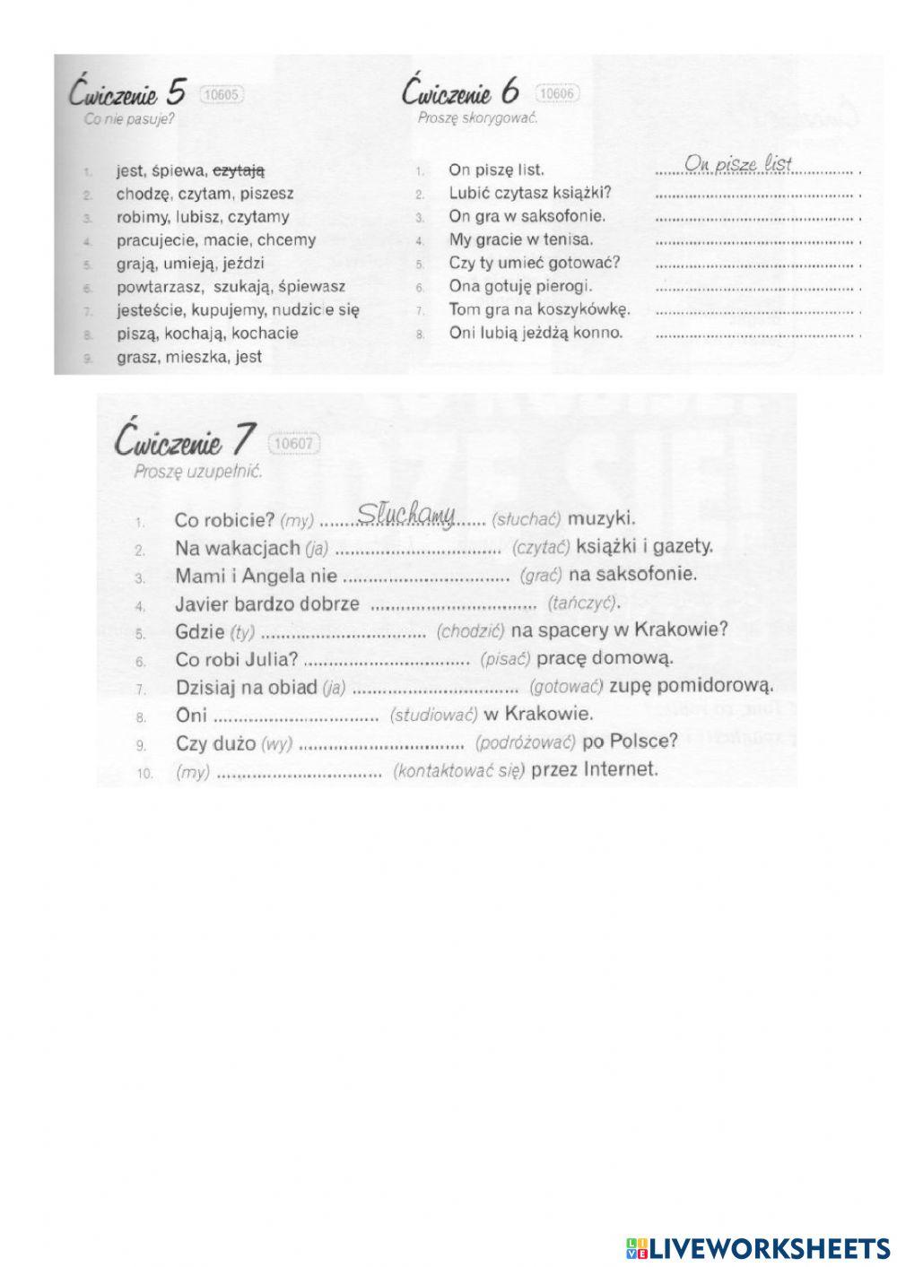 Lekcja 6 (3) - Krok po kroku A1