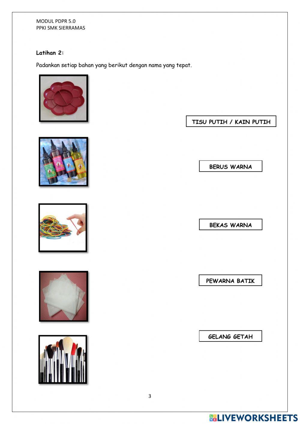 Alatan hasilkan batik tisu ikat dan celup