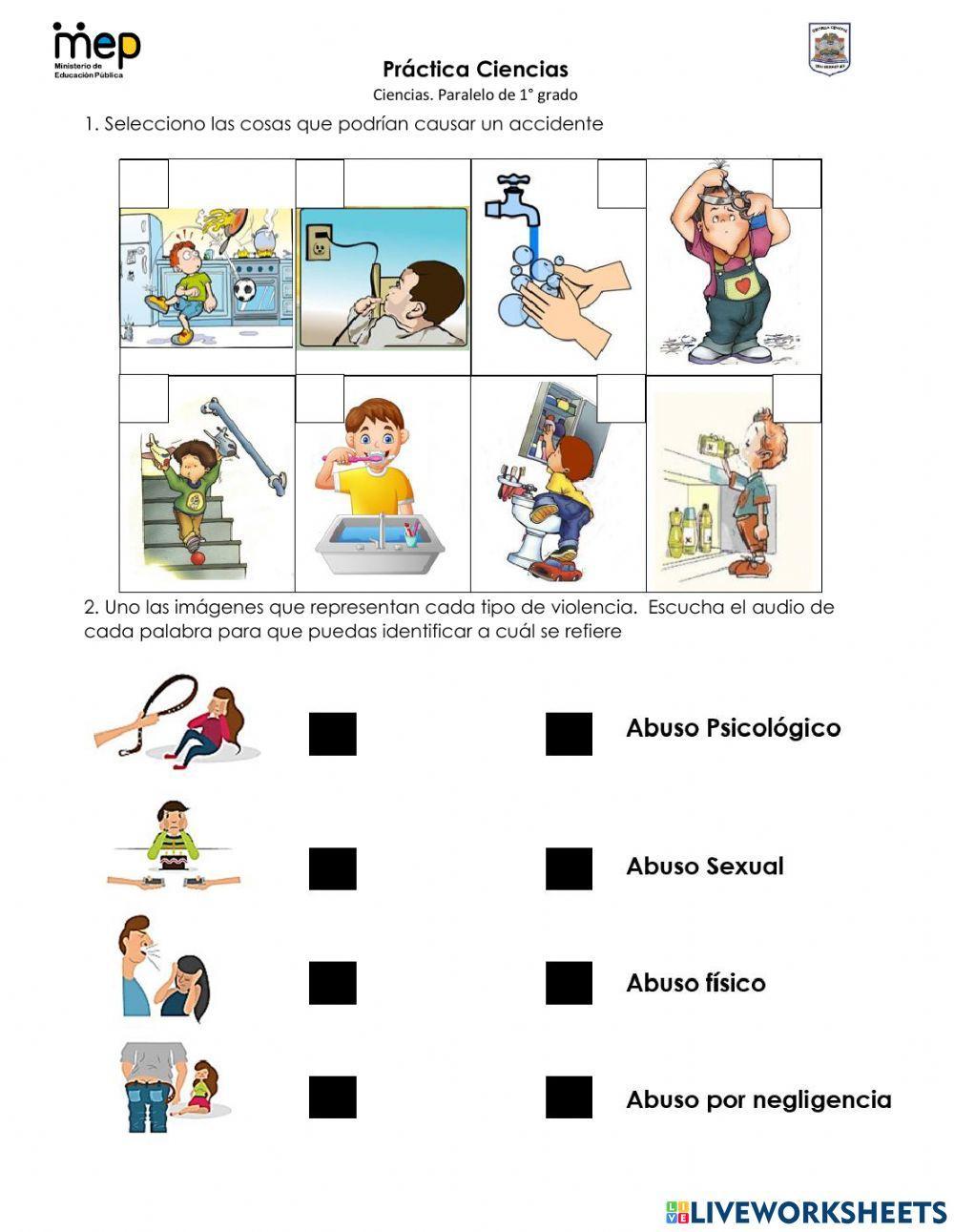 Práctica tipos de abusos
