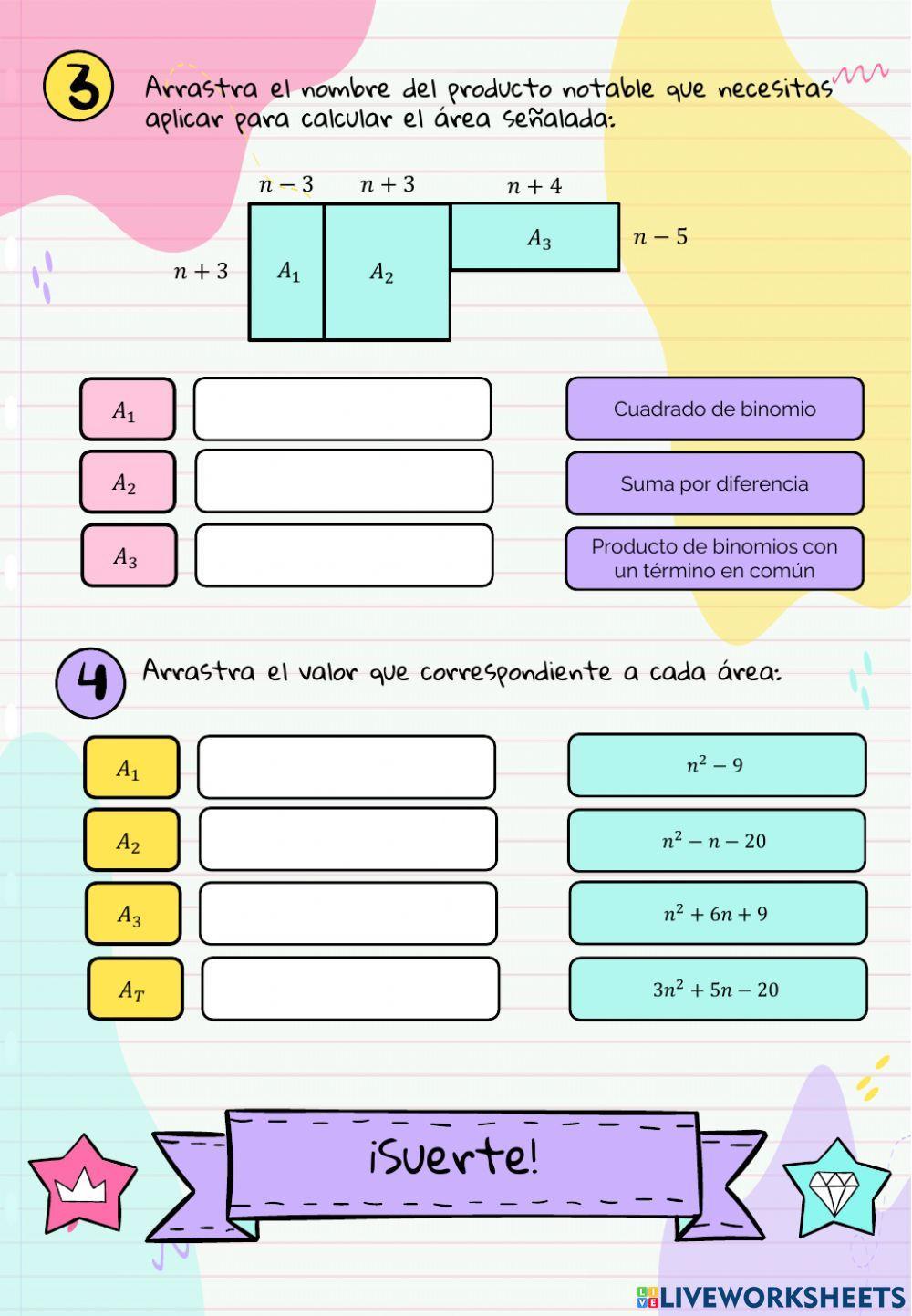 Actividad Productos Notables