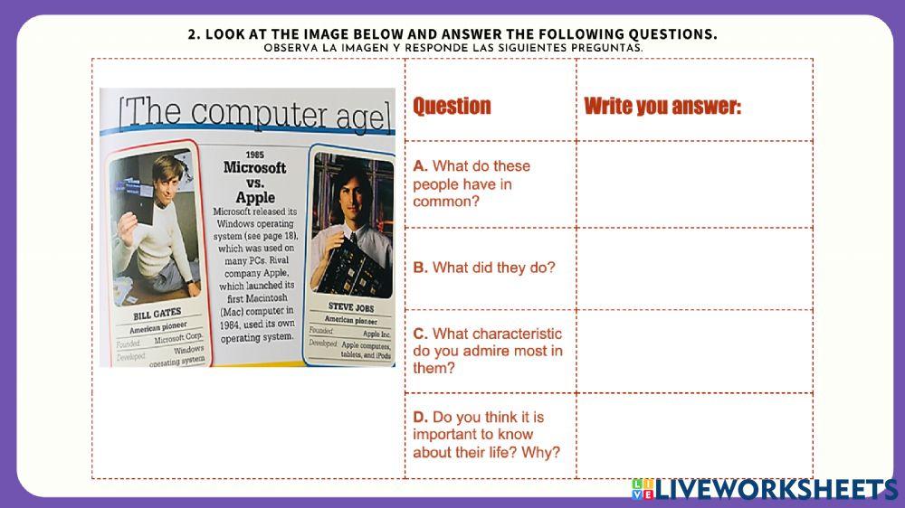 Vocabulary in contex