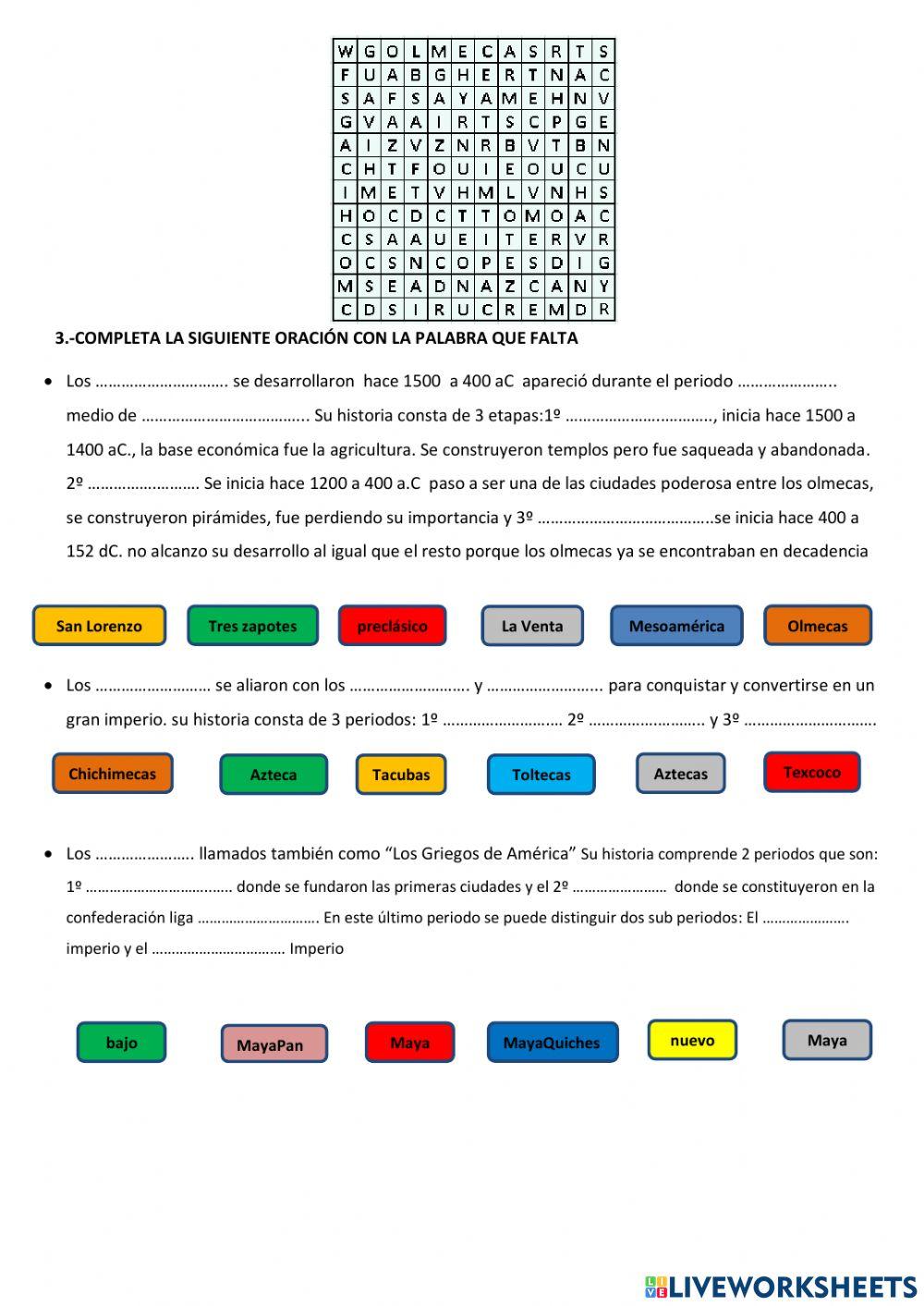 Culturas del norte, centro y sur del Abya YALA
