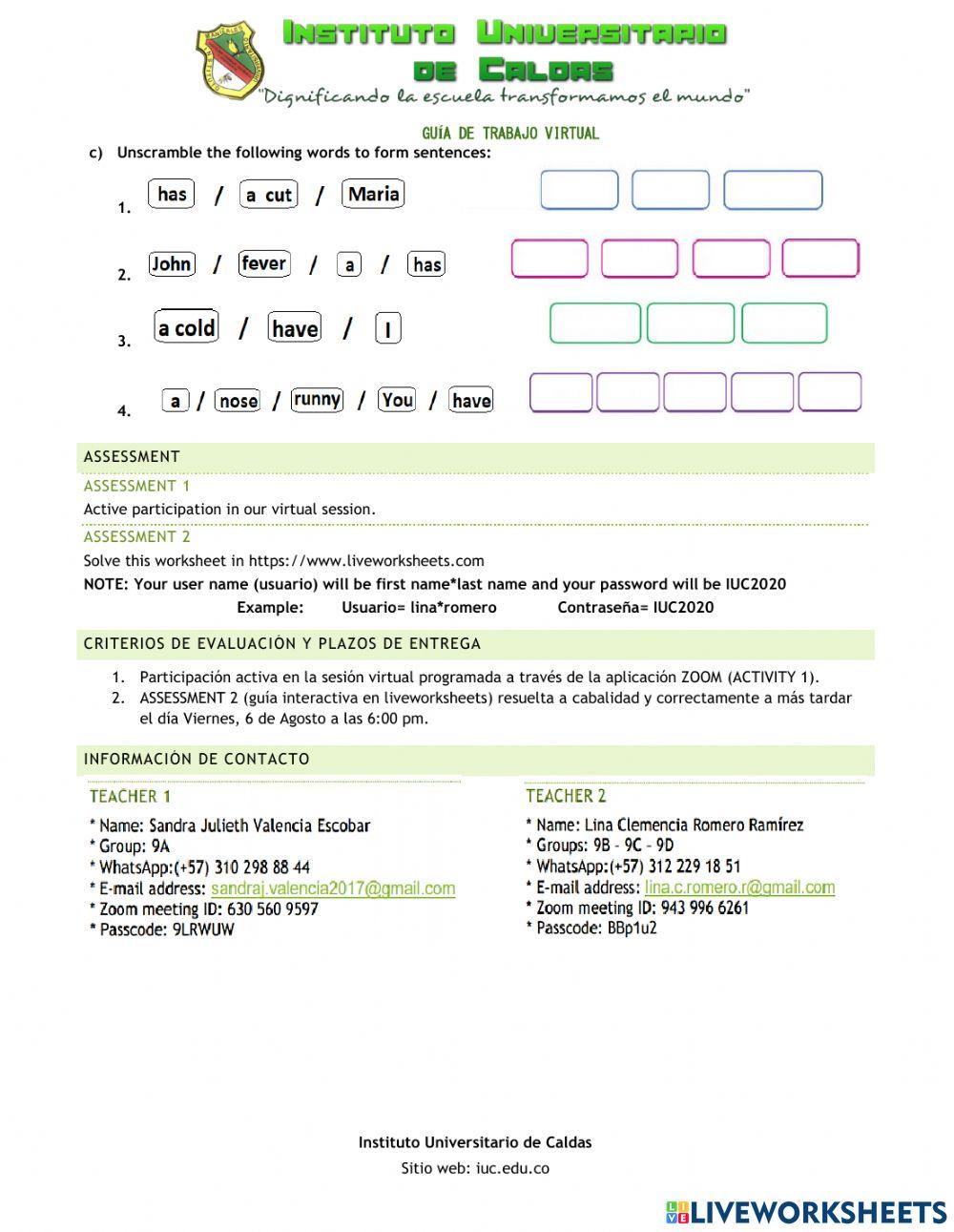 Human Body - Illnesses and Diseases