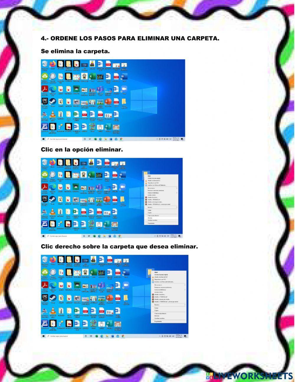 Crear y eliminar carpetas