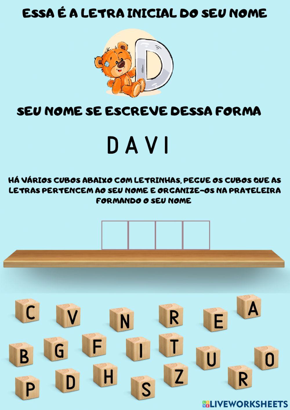Nome próprio - Davi