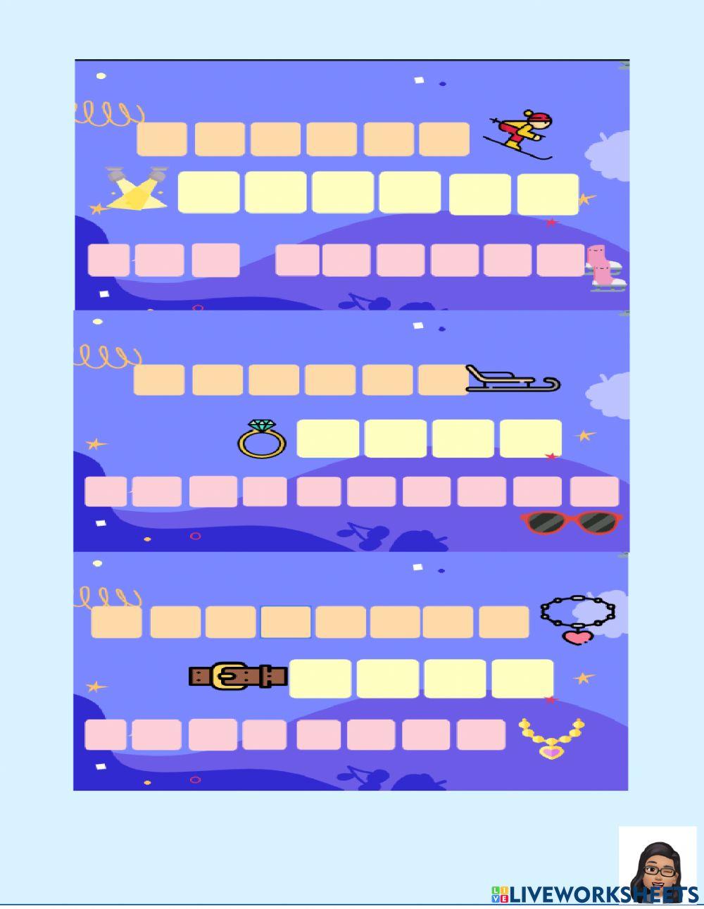 Vocabulary- review flyrs