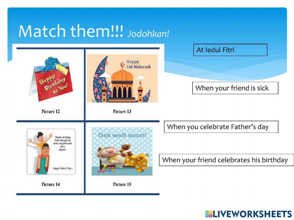 Greeting card material