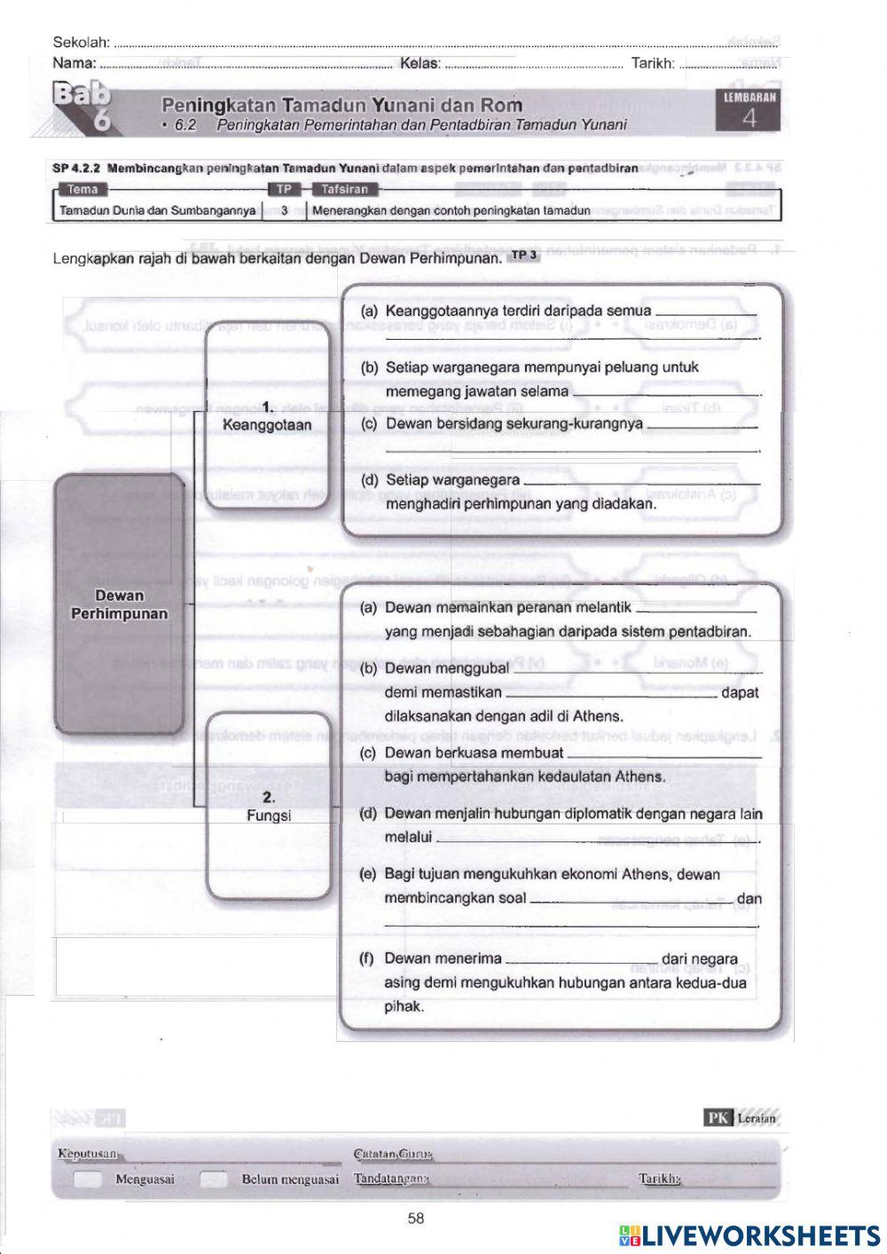 Tamadun yunani sejarah ting 1