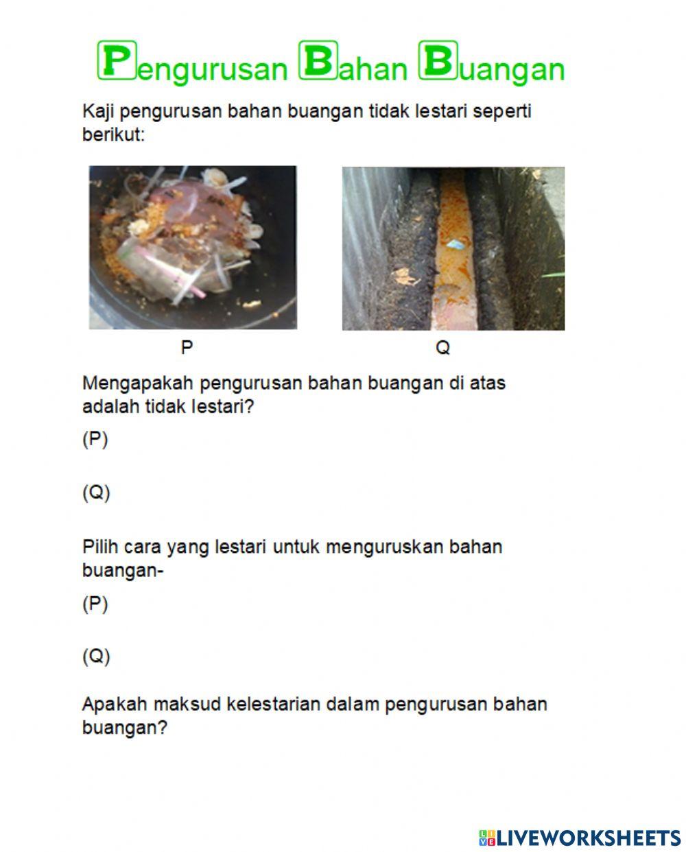Amalan Pengurusan bahan buangan
