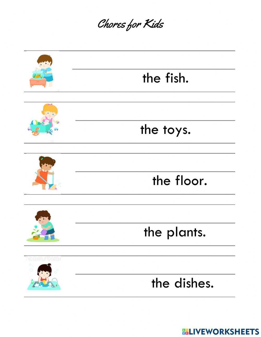 Chore for kids