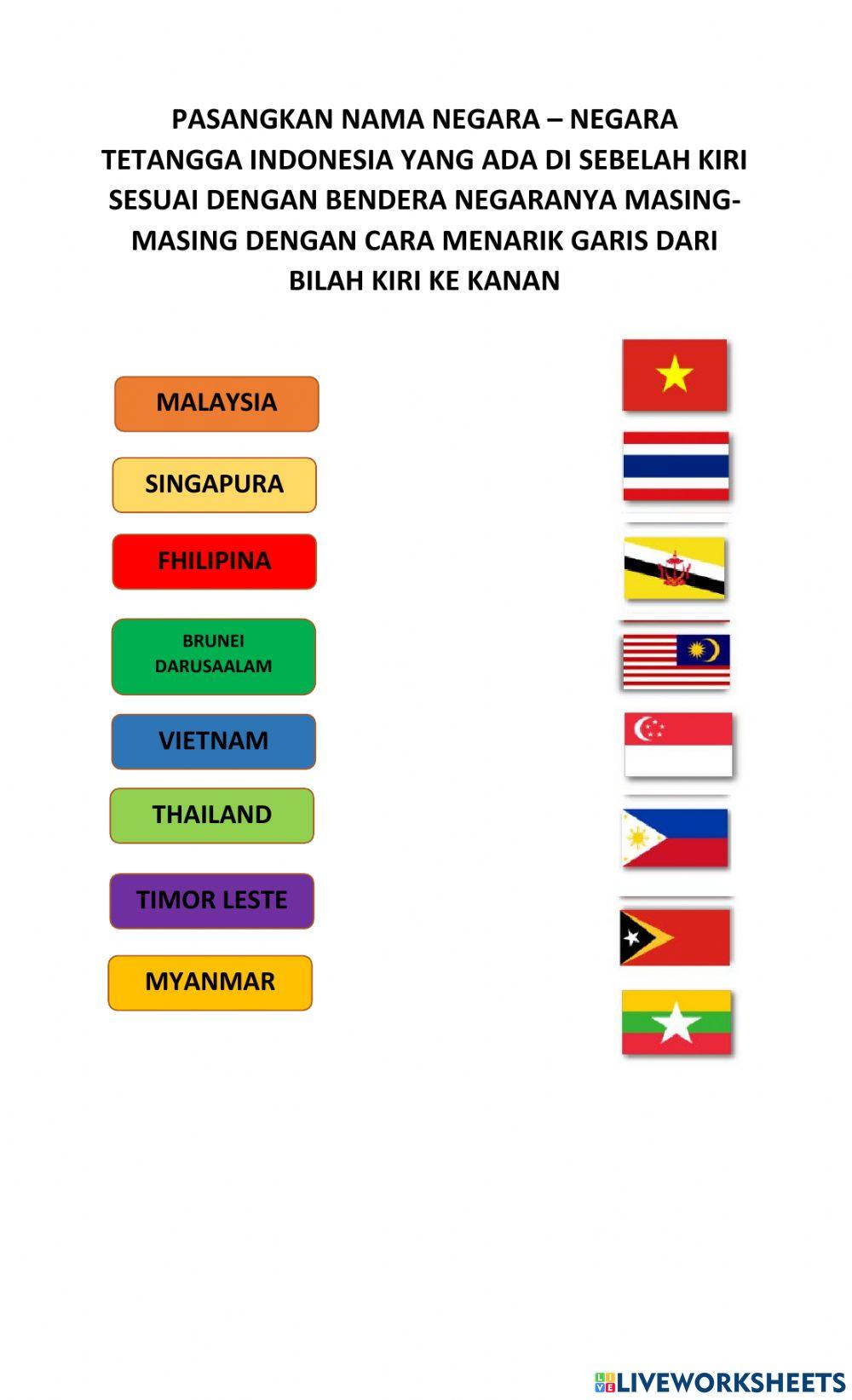 Bendera Negara Asean