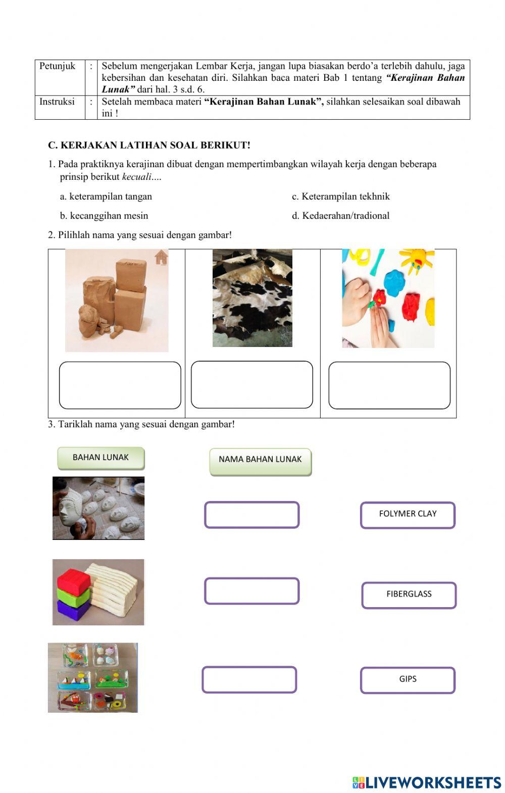 Modul Prakarya 8 Semester 1 Pertemuan 1