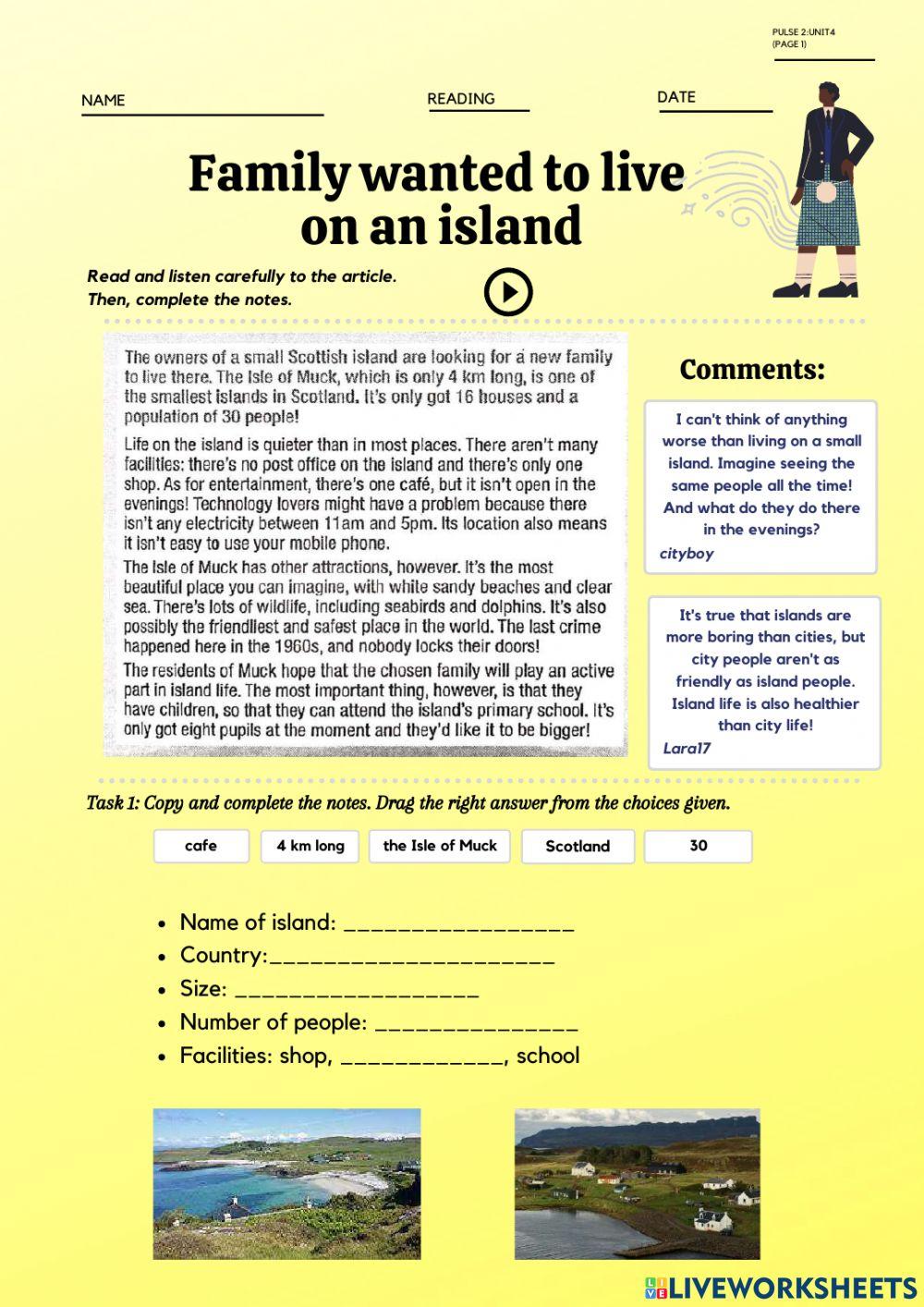 Pulse 2: Unit 4 Reading