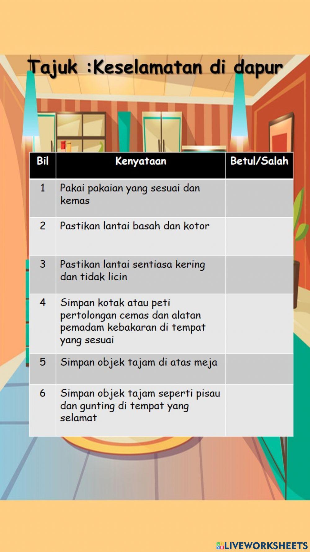 Keselamatan di dapur