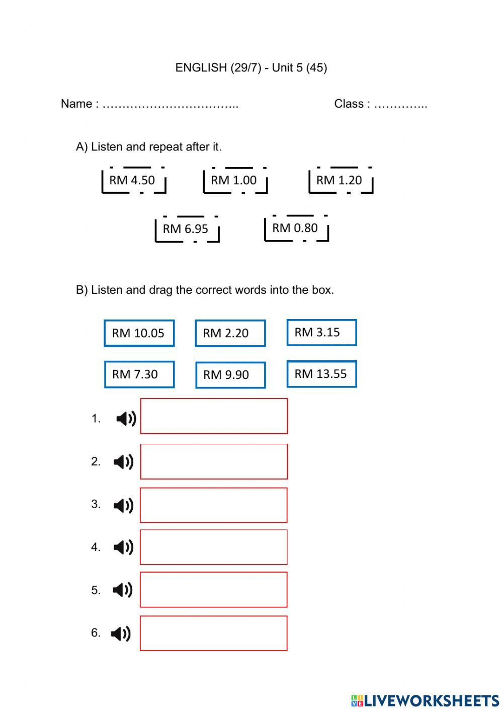 Food and Health (Listening)