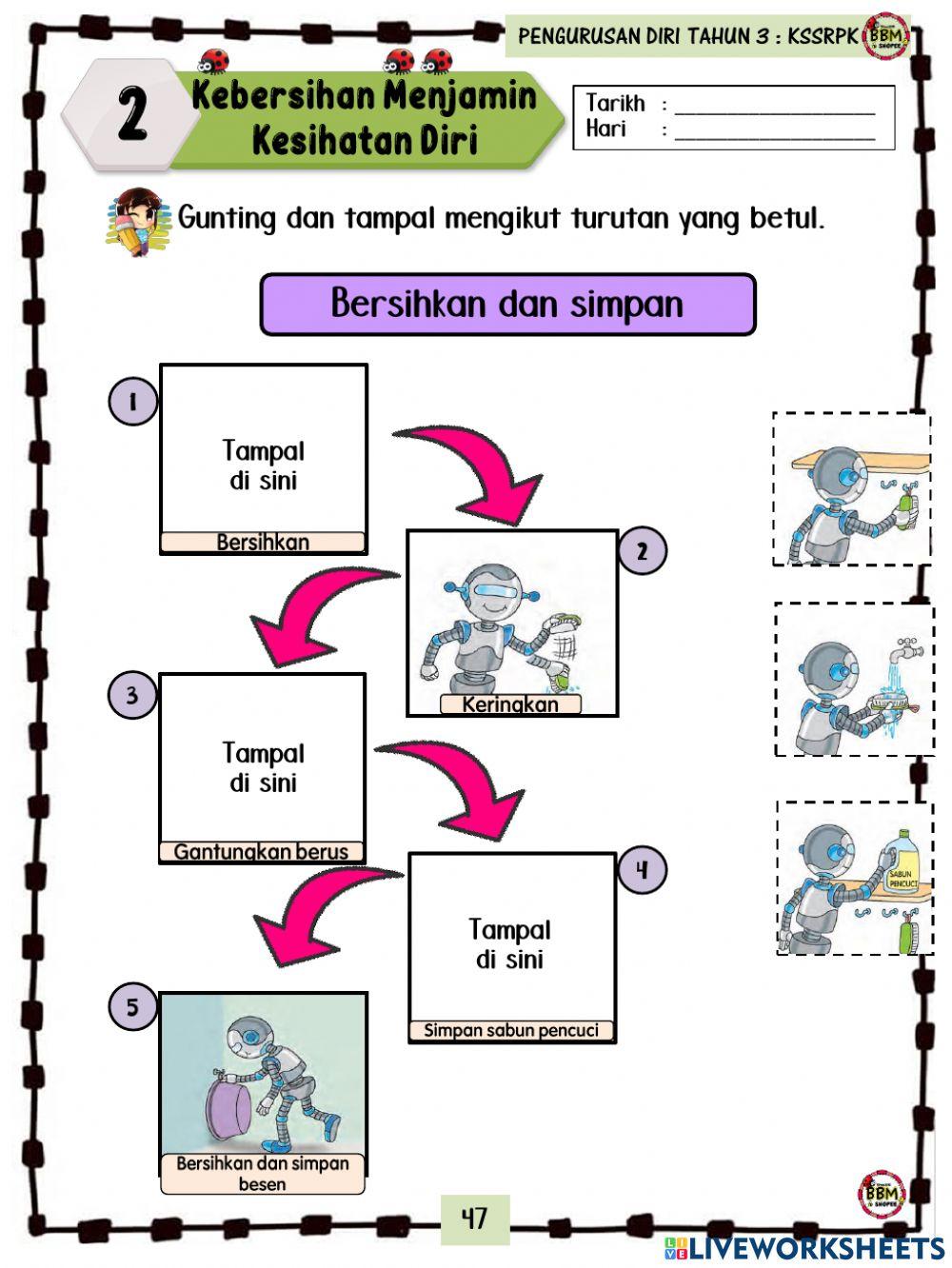 Cara membersihkan kasut dan stoking