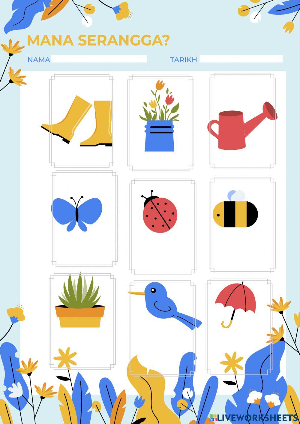 M3 Ogos 2021, Mana Serangga