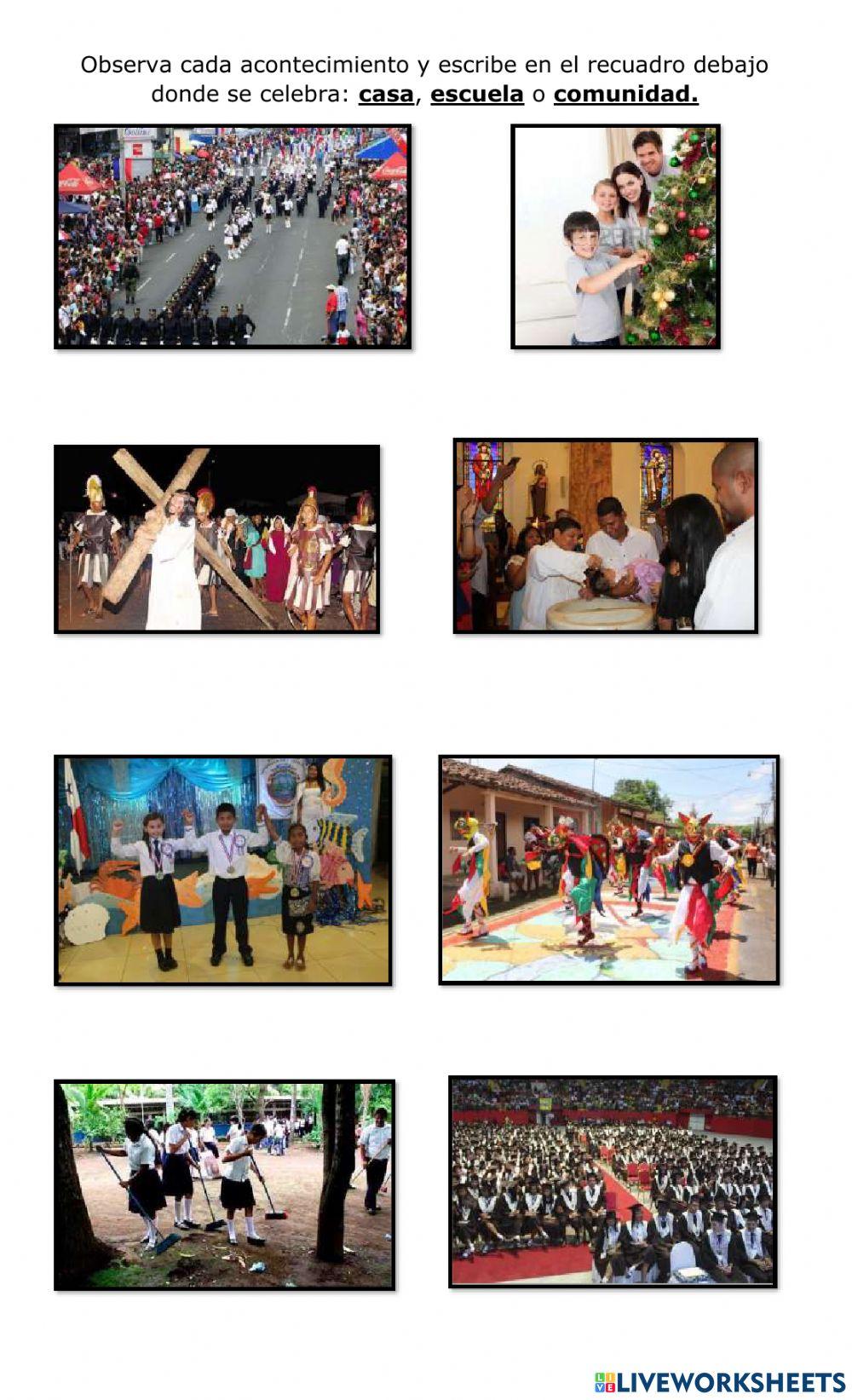 Acontecimientos Familiares