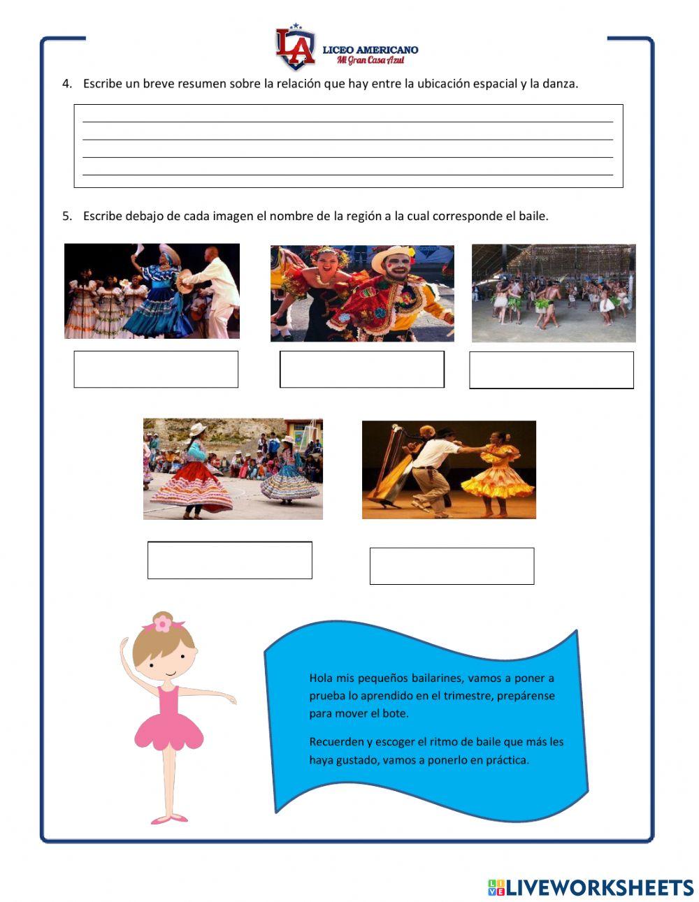 Evaluación danzas