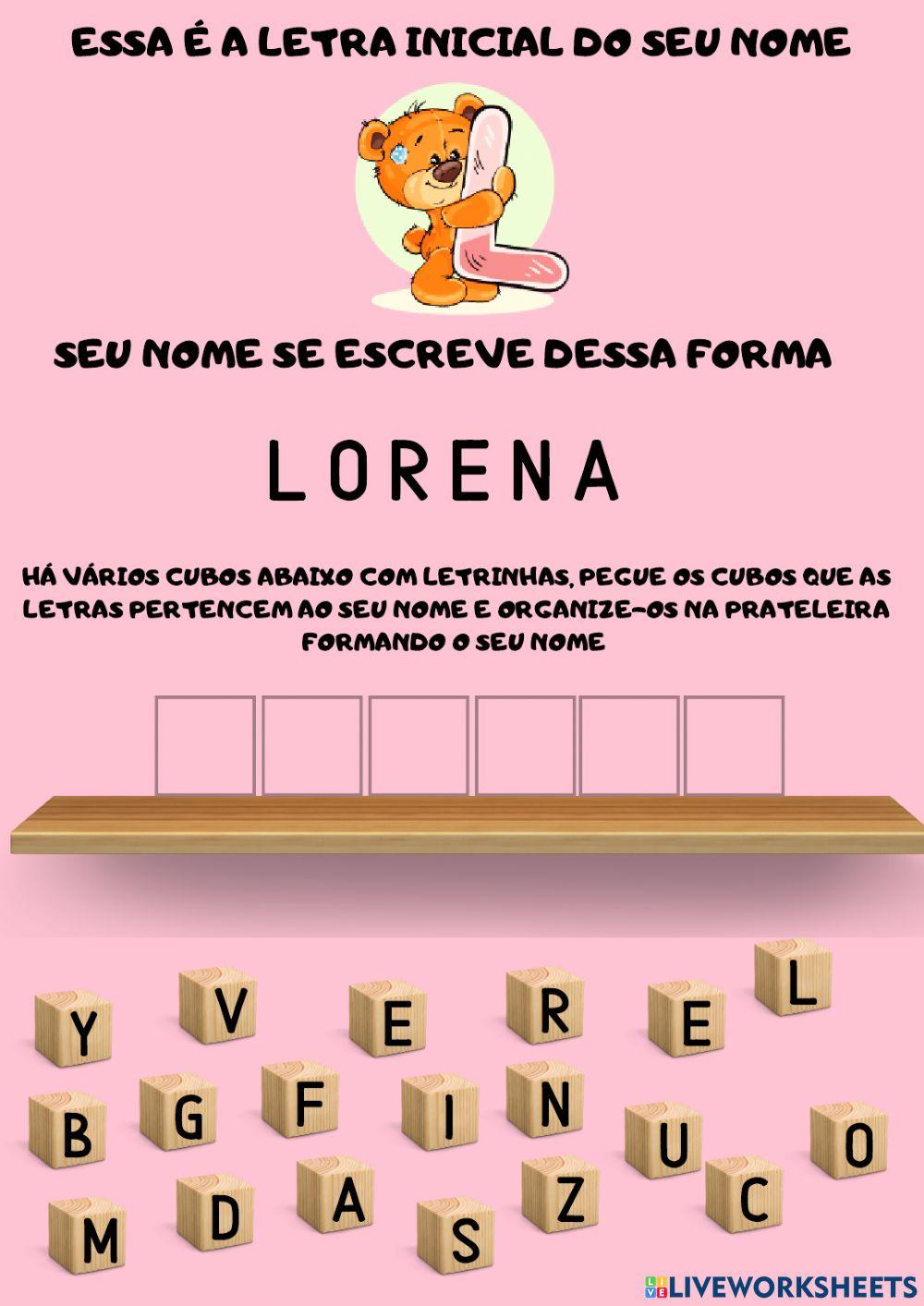 Nome Próprio - Lorena