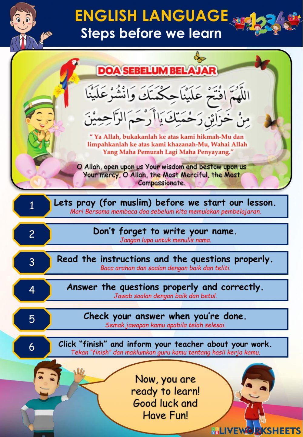 Lunchtime (7) - Numbers 11 to 20 - listening