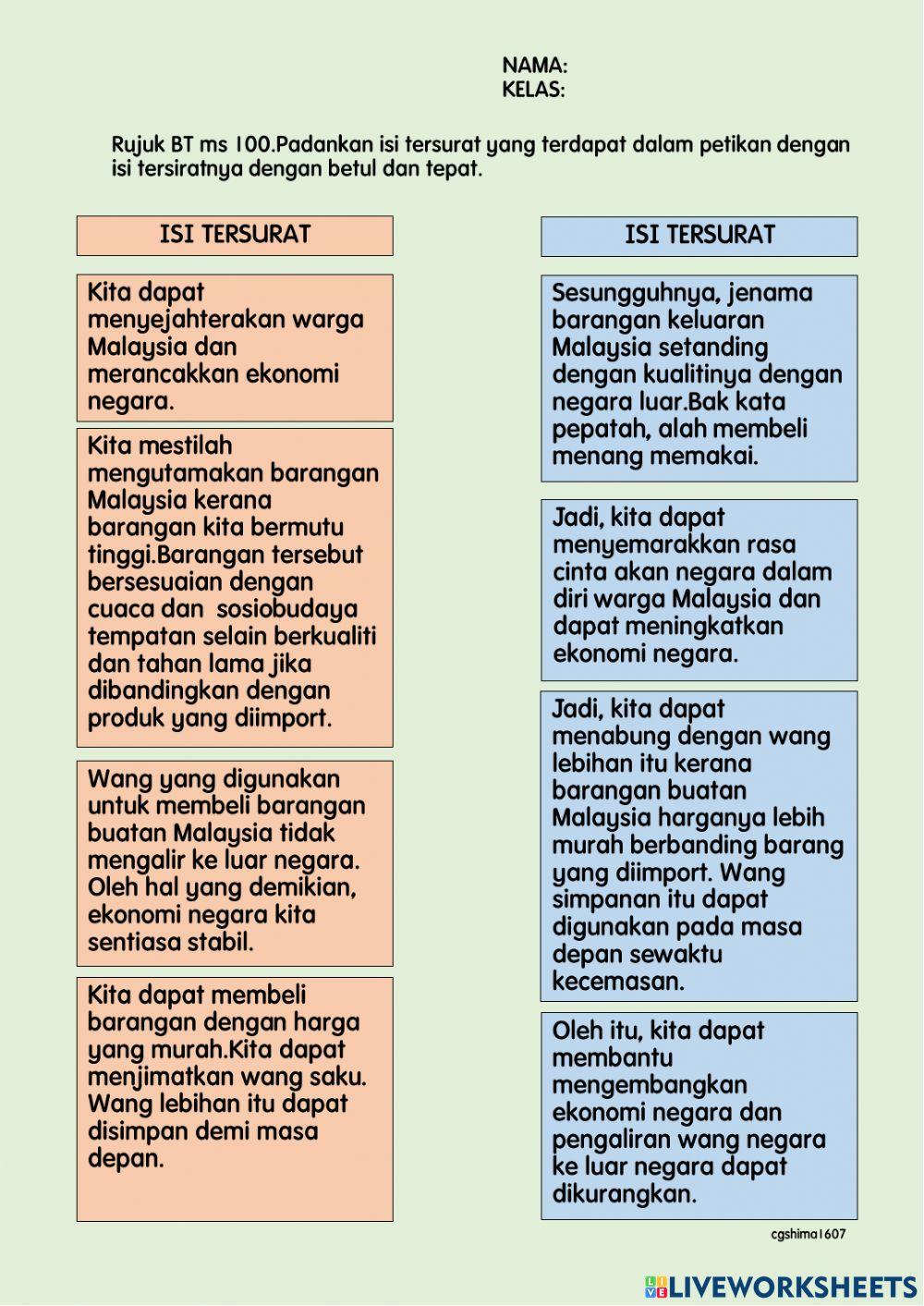 Bmt6 utamakan barangan buatan malaysia