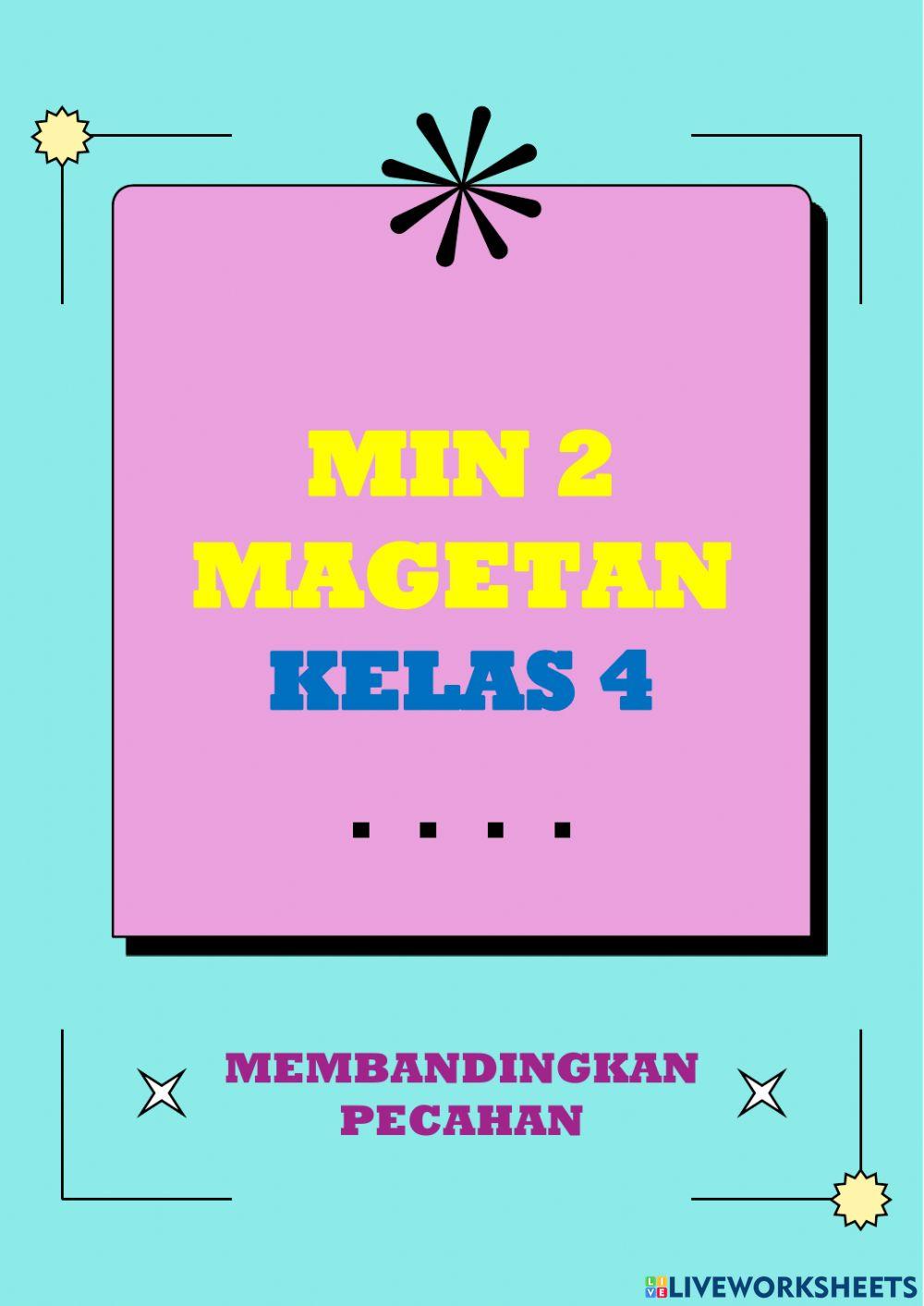 Membandingkan pecahan