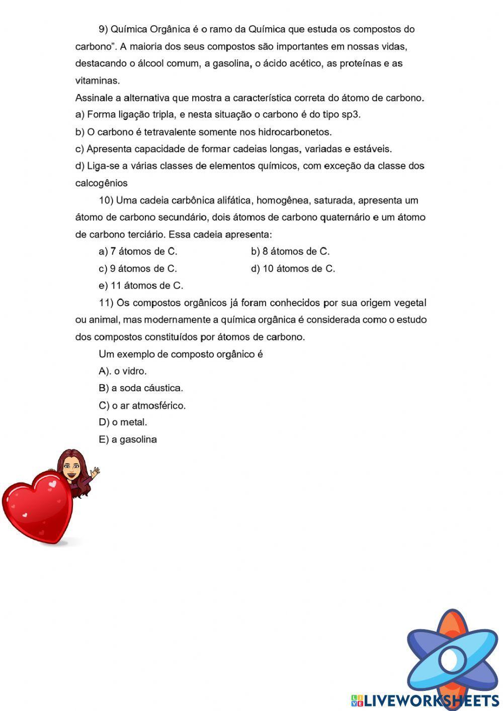 Química Orgânica - Início