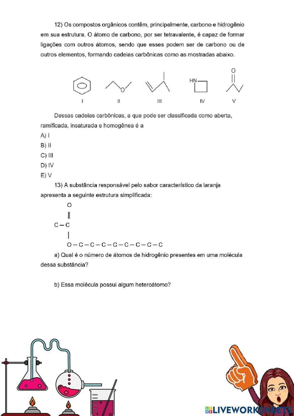 Química Orgânica - Início