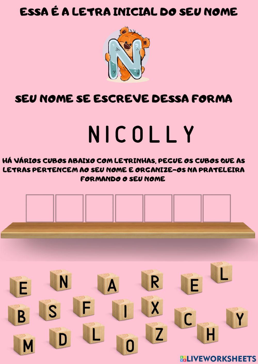 Nome Próprio - Nicolly