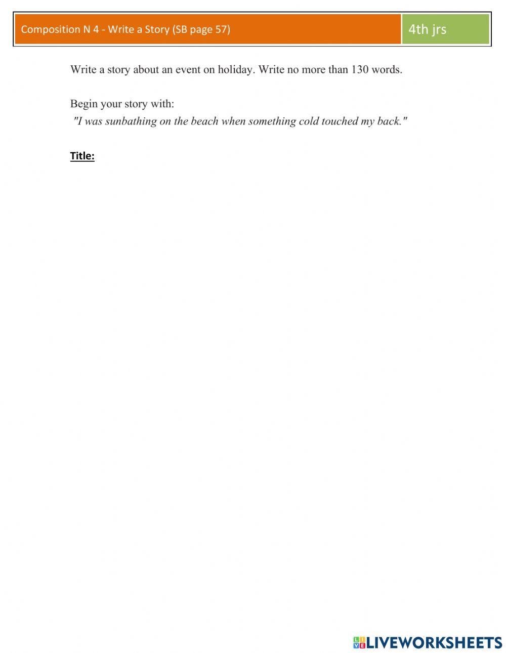 4th jrs -  composition 4