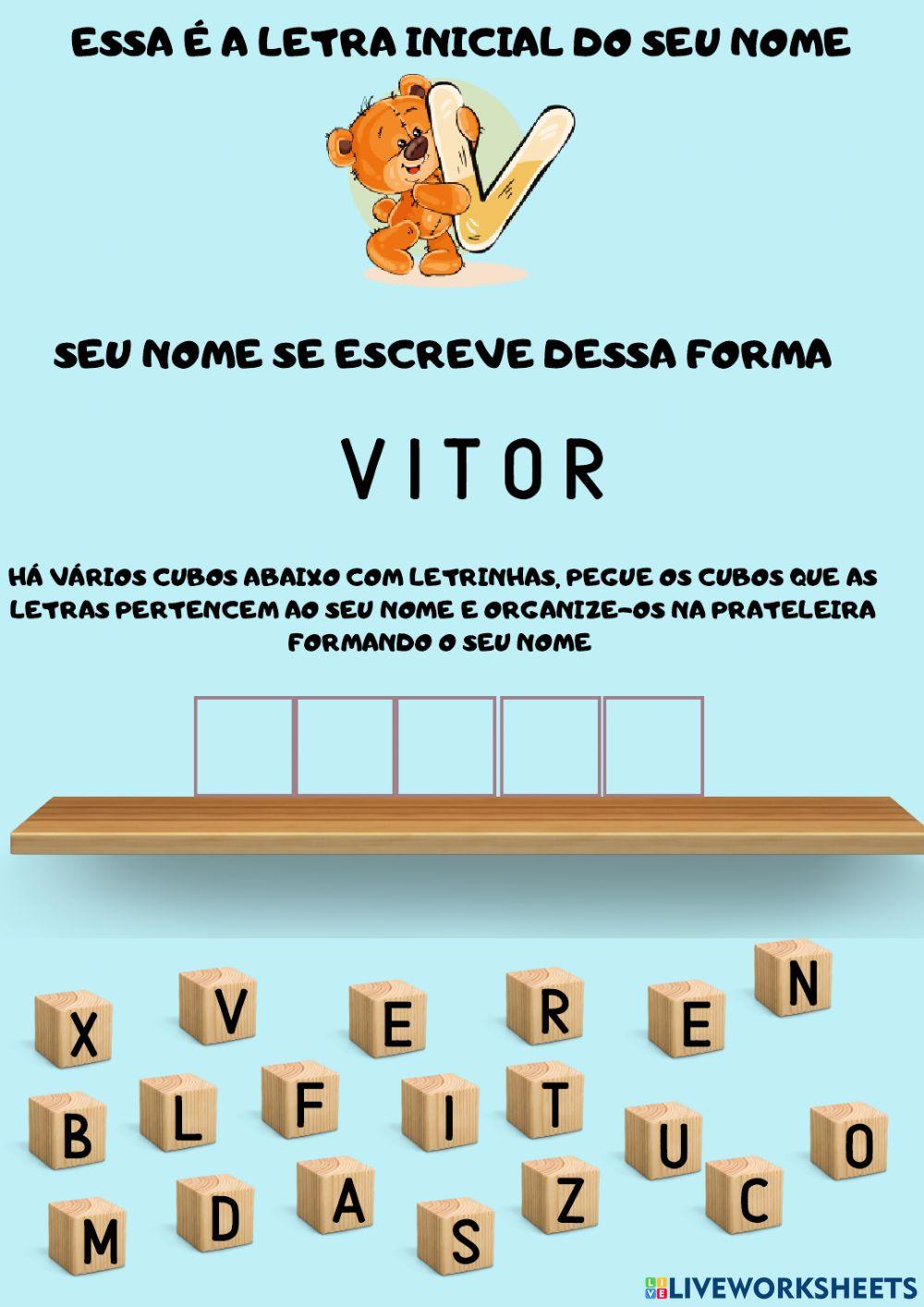 Nome Próprio - Vitor