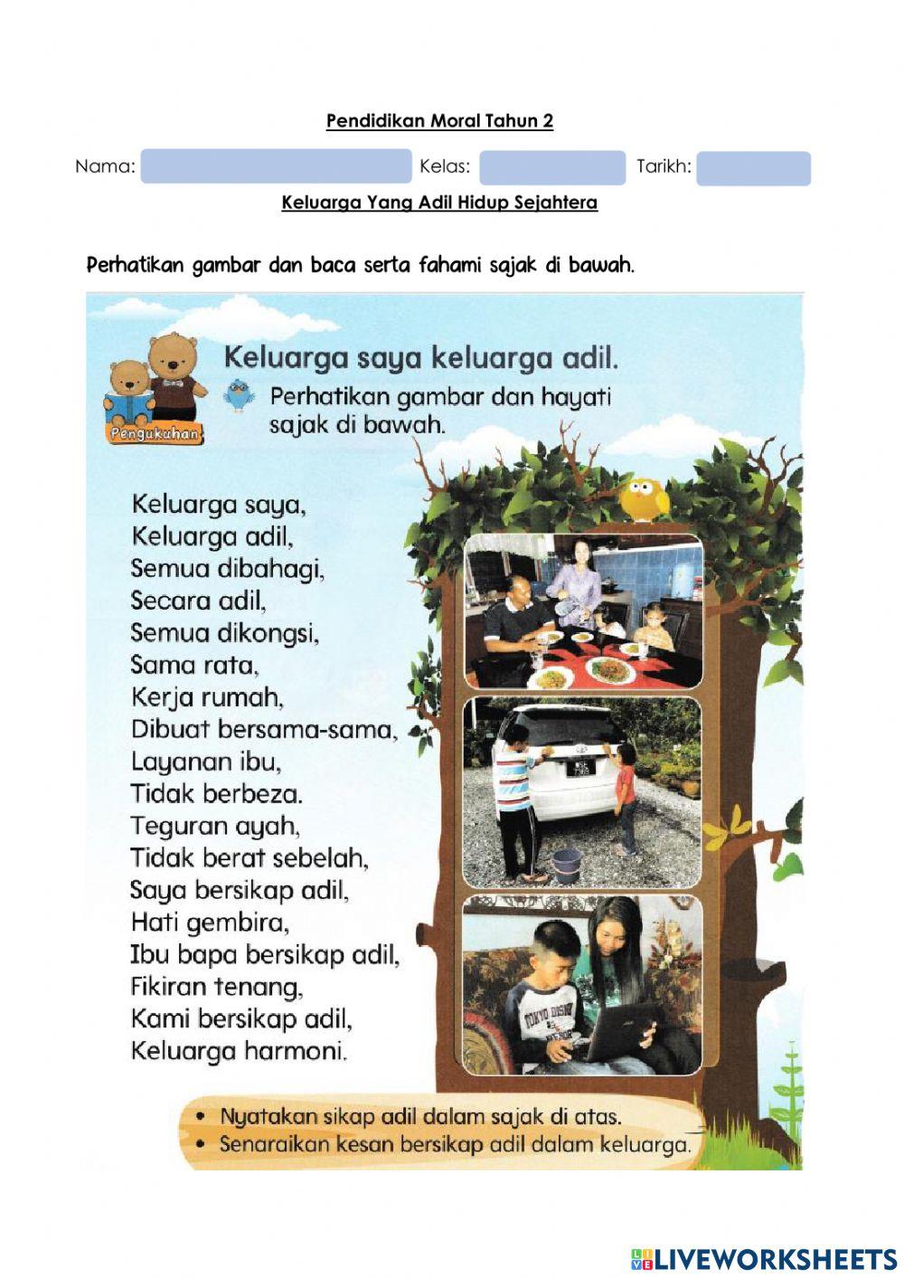 PM Tahun 2 - Keluarga Yang Adil 5