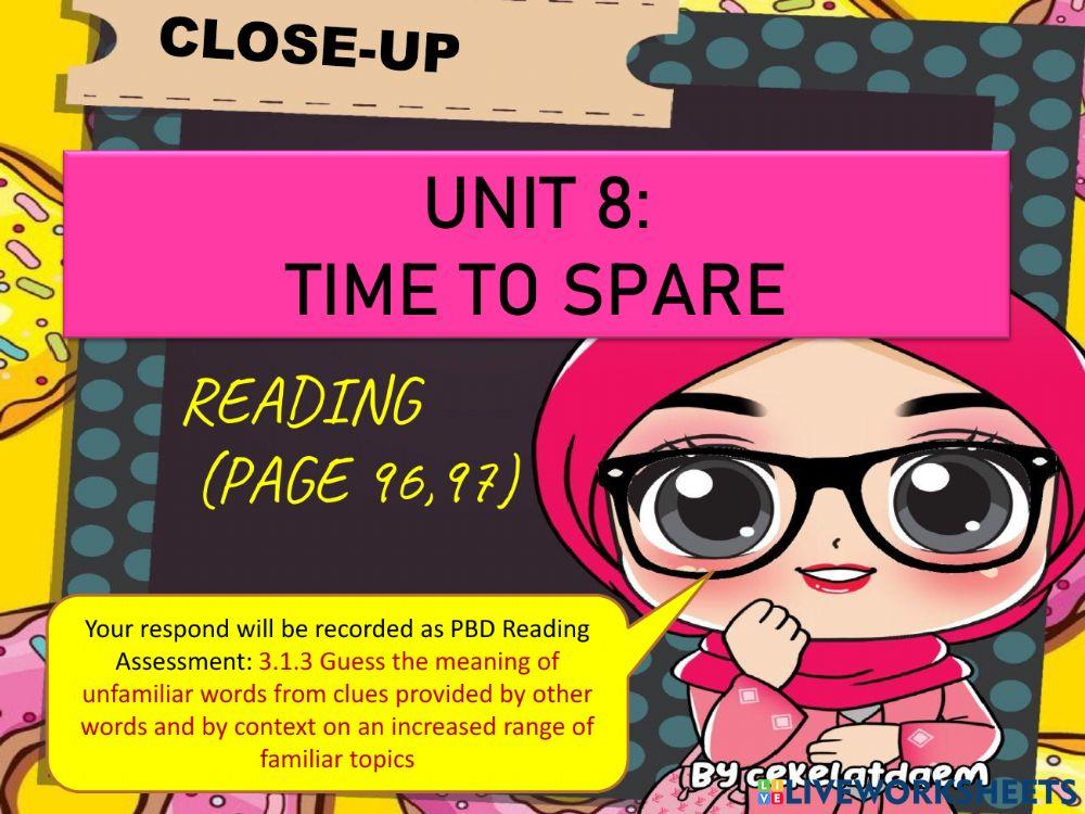 Close-Up Unit 8 Reading