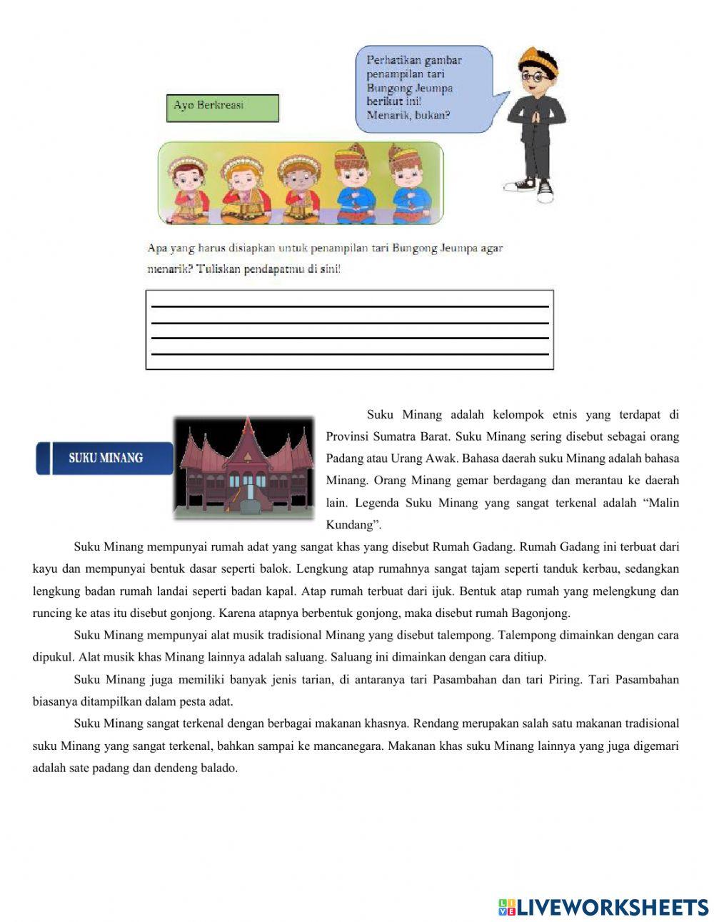 Tema 1 Indahnya kebersamaan