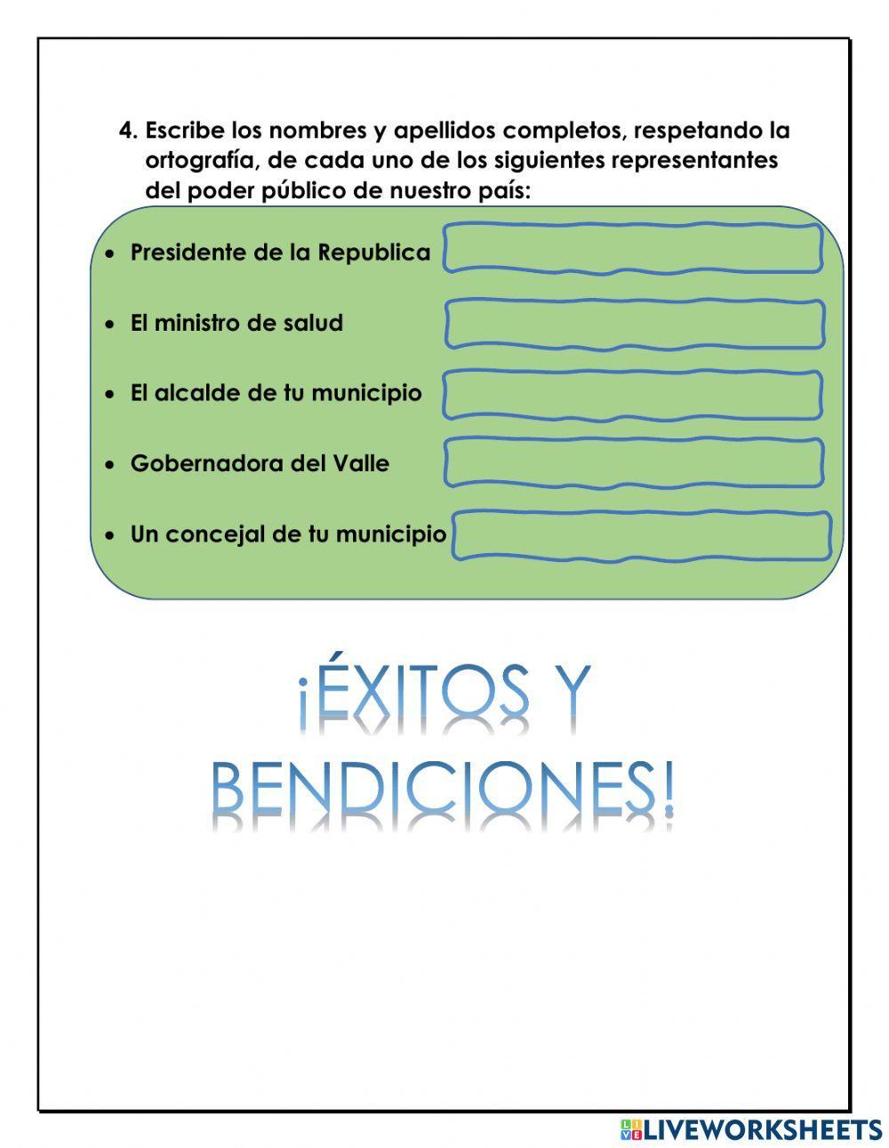 Ramas del poder público